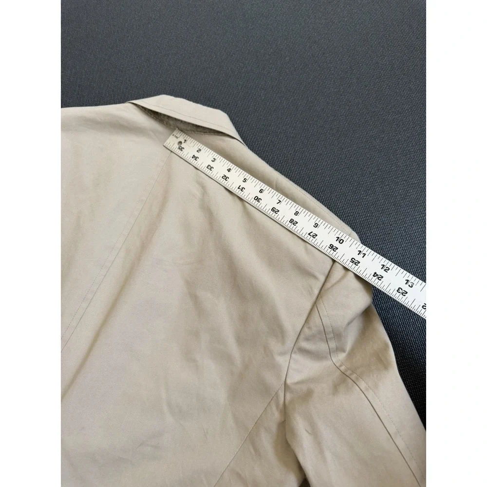 Vintage Rare Polo Ralph Lauren Blazer Cotton Beige Made In USA Men's